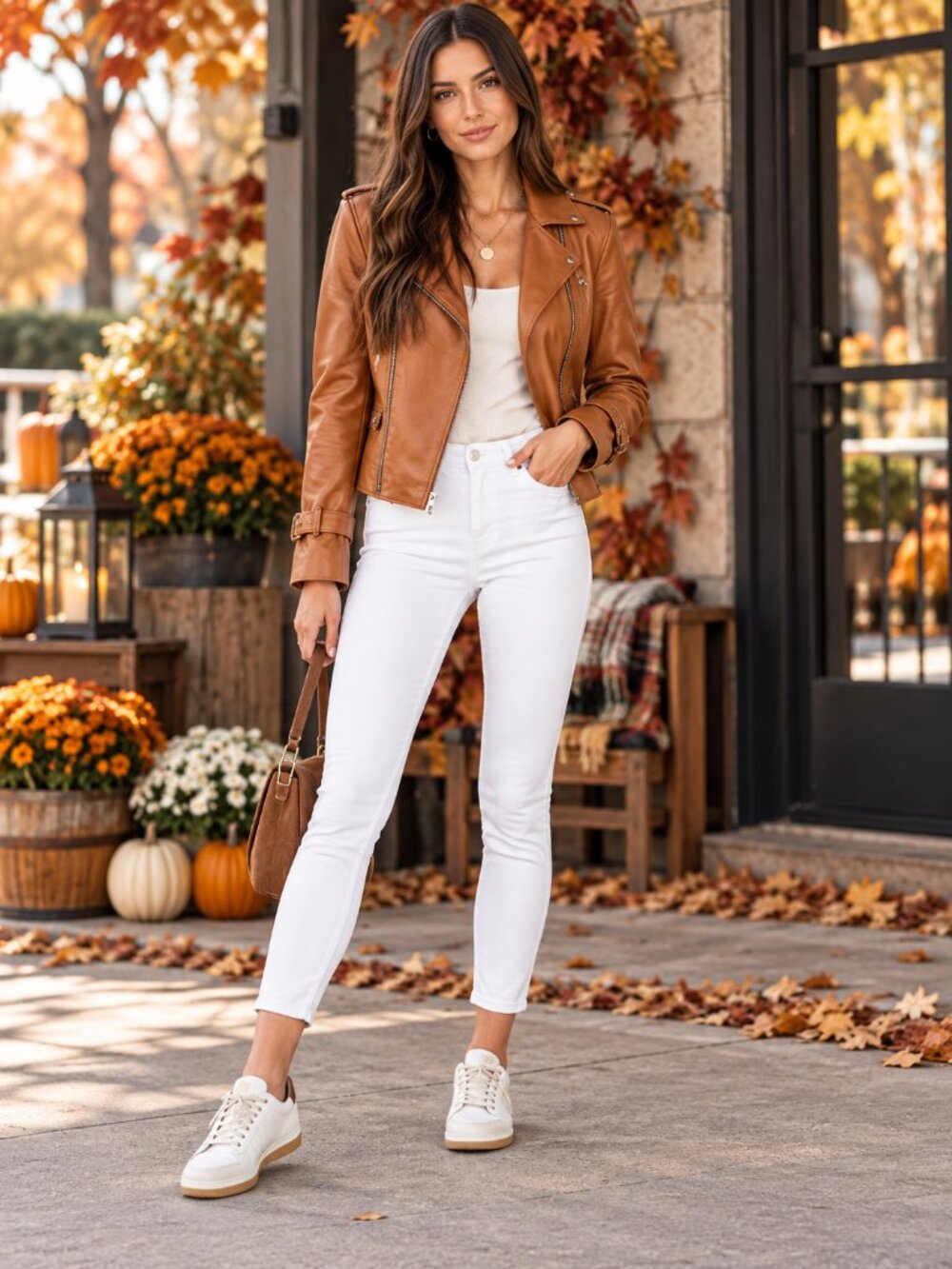 Good American Good Leg Crop White Jeans Stretch Denim Classic Chic
